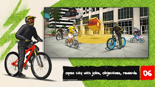 Bicycle Pizza Delivery MOD APK (Unlimited Money) Download 10