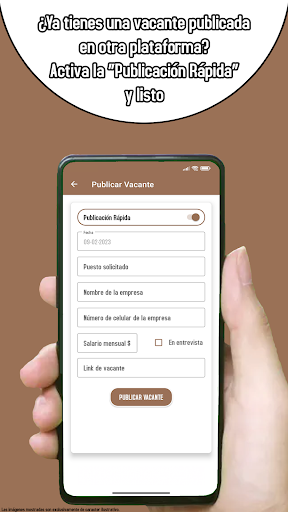 Android application Tu Chamba Reclutadores Morelia screenshort