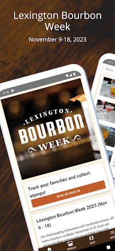 Android application Lexington Bourbon Week screenshort
