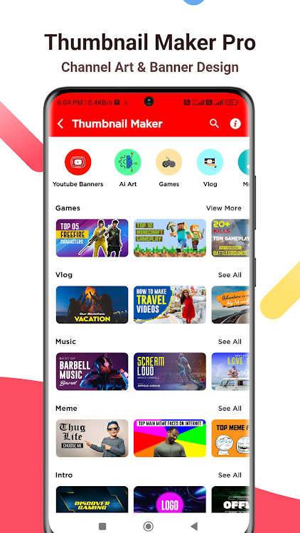 Thumbnail Maker & Channel Art - 11.8.75 - (Android)