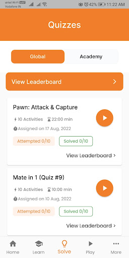 Genius Chess Club Screen 2