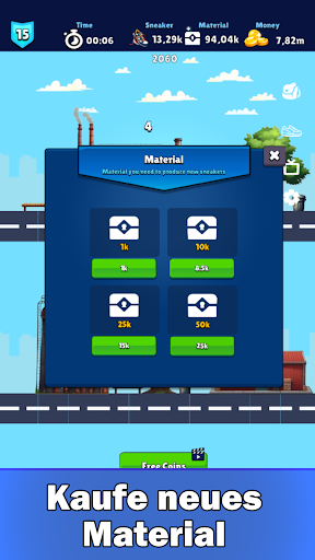 Android application Sneaker Tycoon : Stores & Cash screenshort