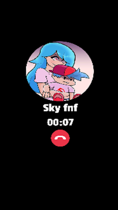Sky fnf video call - Screenshot 3