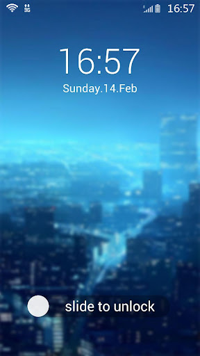 AppLock Theme Night City Screen 3