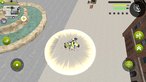 Transform Robot Car Futuristic