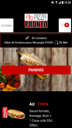Allo Pizza Pronto Savigny Screen 3