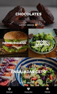 Keto Recetas - dieta español Screenshot