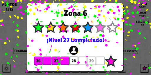 Android application A Pensar Palabras screenshort
