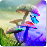 Magic Mushrooms Live Wallpaper icon