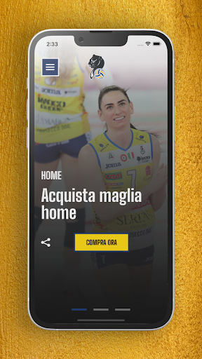 Android application Imoco Volley Official App screenshort
