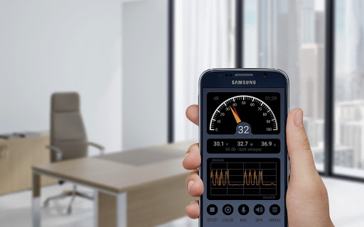 Screenshot of Decibel Meter Pro