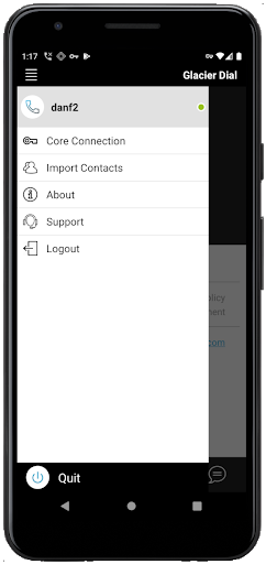 Glacier Dial (Legacy) Screen 3