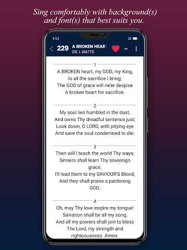 Church Hymnal Screenshot