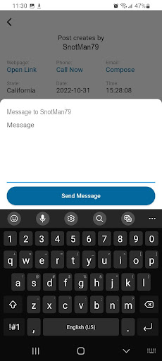 Snotchat Screen 3