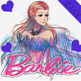 how to draw Barbiest z icon