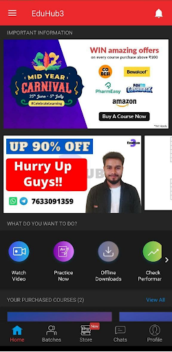EduHub3 Screen 2