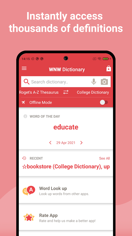 Webster's English & Thesaurus - 14.1.859 - (Android)