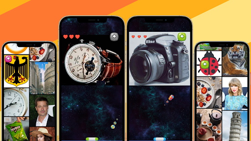 Android application Brick Breaker: Image Hunting screenshort