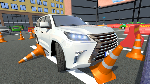 Android application Luxury Car Parking screenshort