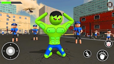 Incredible Monster Stickman Giant Hero Fighting screenshot thumbnail