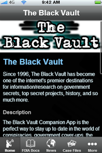 The Black Vault Ekran görüntüsü