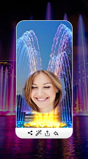 Water Fountain Photo Frames Screen 3