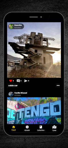Android application URBEX Legends screenshort