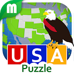 USA Map Puzzle Apk