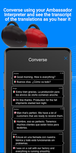 Ambassador Interpreter Screen 2