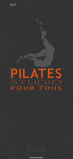 Android application Pilates Pour tous Studio screenshort