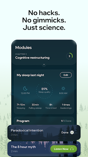 Stellar Sleep - Insomnia CBT Screenshot 4 - AppWisp.com