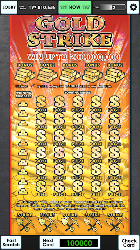 Lucky Lottery Scratchers 7