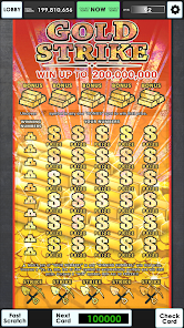 Lucky Lottery Scratcher Coin Lucky Clover Lottery Coin 100M Official Lottery Scratcher Coin Lotto Scratch 
