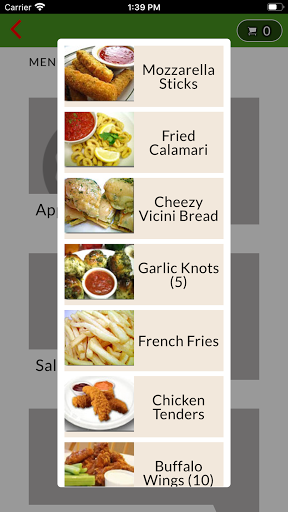 Vicinis NYC Pizzeria Screen 3