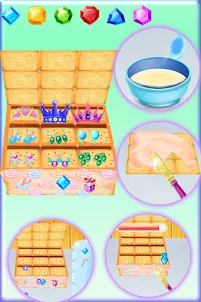 Cooking Cosmetic Box Cake