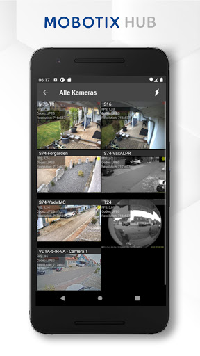 MOBOTIX HUB Mobile Client Screen 3