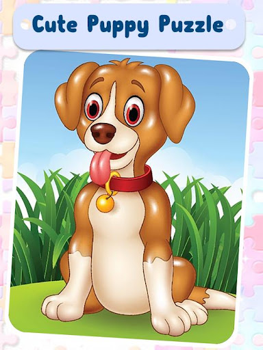 Android application Dog Puzzles - Puppy Jigsaw screenshort