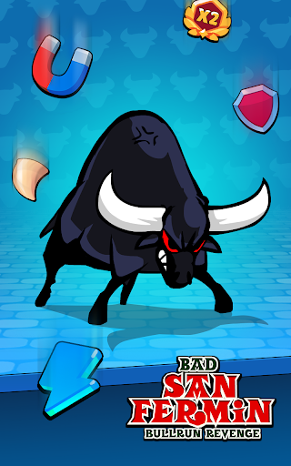 Android application Bad San Fermin Bullrun Revenge screenshort