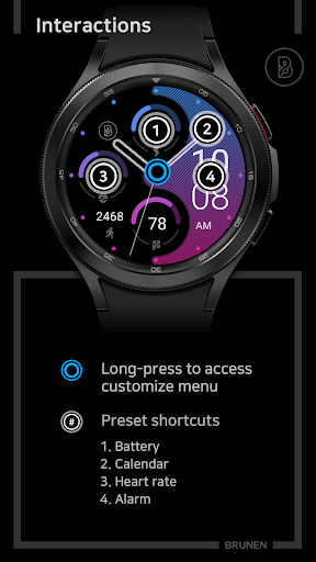 BRN109 : Watch Face screenshot 5