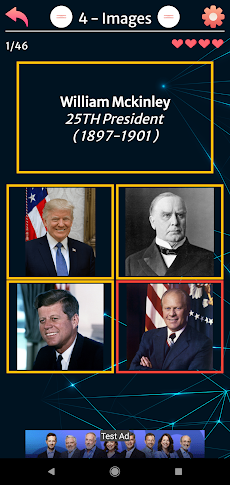 US Presidents Quizのおすすめ画像4