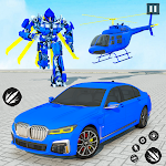 Cover Image of 下载 Flying Car Robot Game - Robot Transforming Games  APK