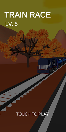 Android application Indian Train Race screenshort