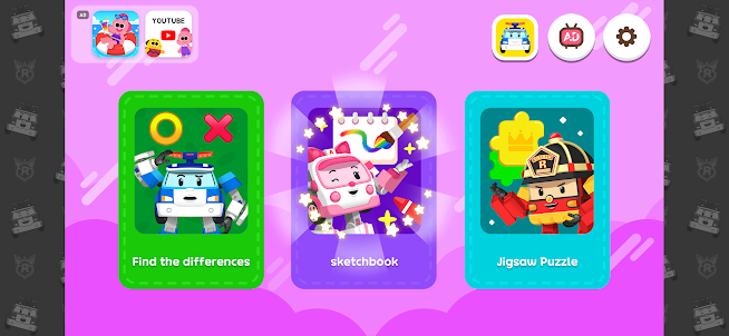Poli Coloring & Games - Kids