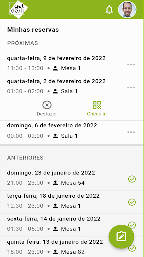 Android application getdesk screenshort