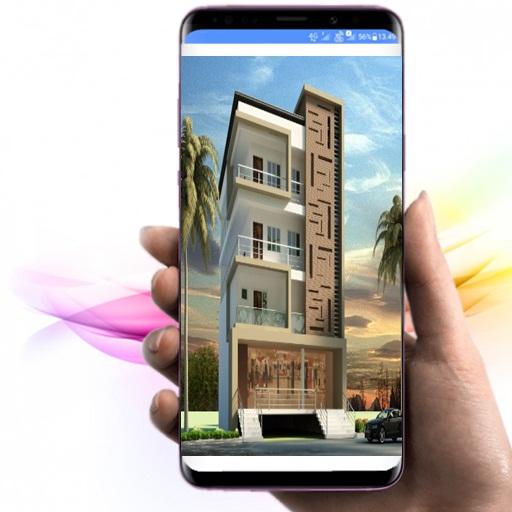 Android application modern front elevation design screenshort
