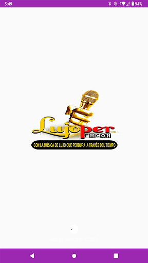 Android application Lujoper Fm screenshort