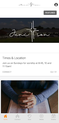 Android application Junction City First Baptist screenshort