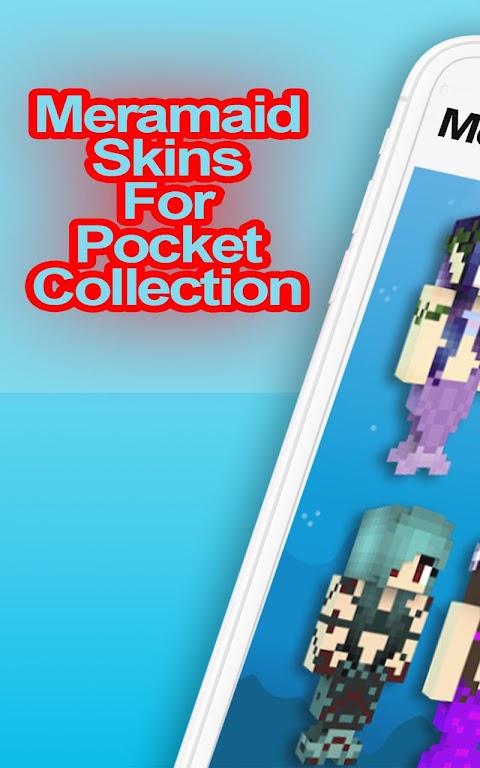 Mermaid Skins for Minecraft PEのおすすめ画像1