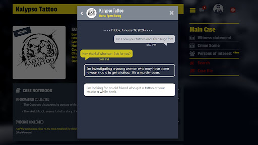 French Crime Detective Game 22