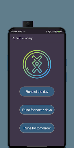 Android application Rune - Dictionary screenshort